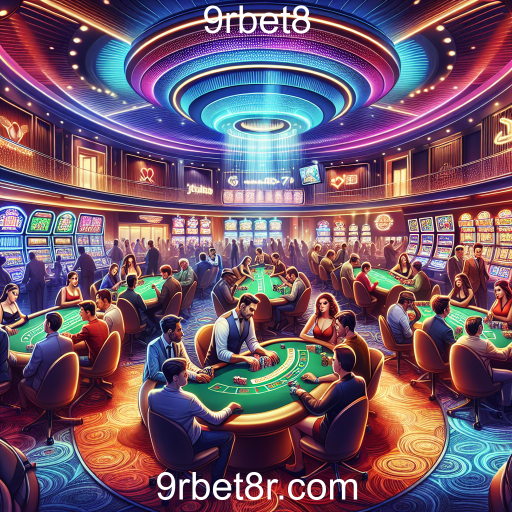 Experiência Imersiva com Jogos ao Vivo no 9rbet8